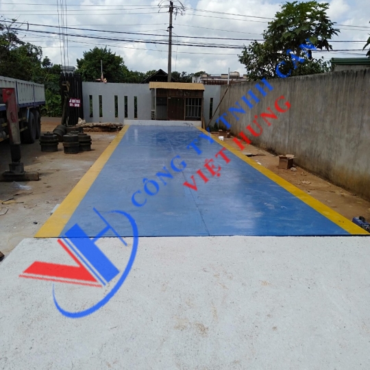 Trạm cân xe dạng nổi