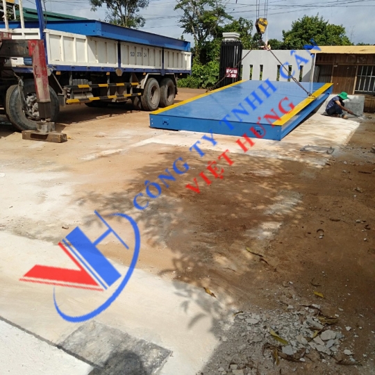 Trạm cân xe dạng nổi