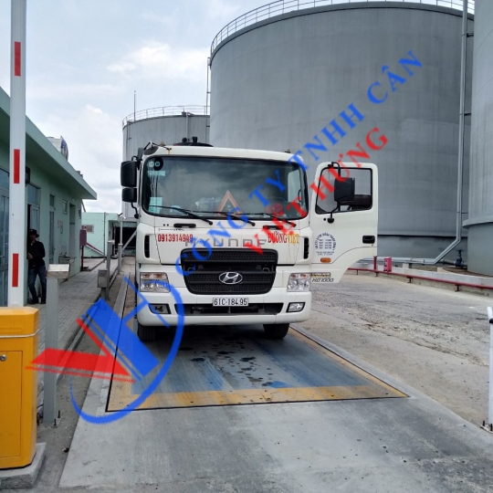Trạm cân xe dạng chìm