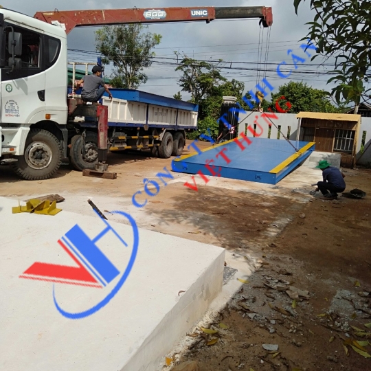 Trạm cân xe dạng nổi