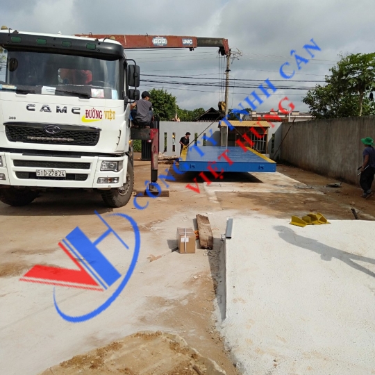 Trạm cân xe dạng nổi
